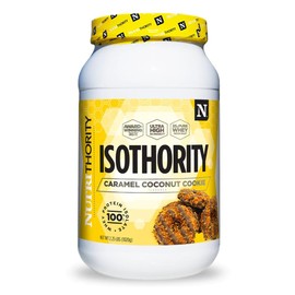 Isothority Whey Protein Isolate, Whipped Cream Banana, 2 lb - Ultra Absorbable Branched Chain Amino Acids (BCAA) Powder with 25g Protein Per Serving, Low Carb - Build Muscle & Accelerate Recovery