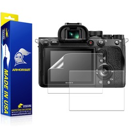 ArmorSuit MilitaryShield Anti-Glare 2 Pack Screen Protector Designed for Sony Alpha A7R IV (Max Coverage) Anti-Bubble Matte Film