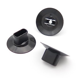 VVO Fasteners Black Plastic Clips Wheel Arch Flares & Rear Trims Compatible with Some Renault Scenic (Pack of 10 Clips)