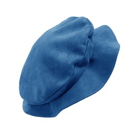 PROCOS Renaissance Tudor Flat Beret Hats for Women French Beret Hats Painter Cap Classic Costume Men Medieval, Blue, 01
