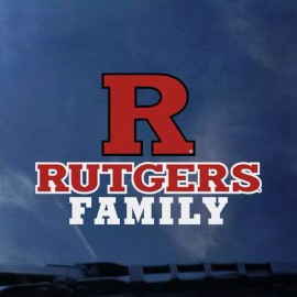 CDI Rutgers Scarlet Knights Transfer Decal - Family