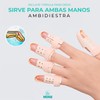 SEVEN MINE Férula Dedo Stack [1Pza, 3 Tamaños]: Sujeción Firme