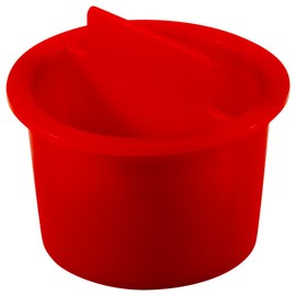 Caplugs ZCPT12LQ1 Plastic Center Pull Tab Tapered Plug. CPT-12L, PE-LD, Cap OD 1.12" Plug ID 0.973", Red (Pack of 50)