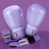 Professional Boxing Gloves for Adults & Youth - Combat Sports & Sandbag Training Kickboxing Starlight Purple + 10oz