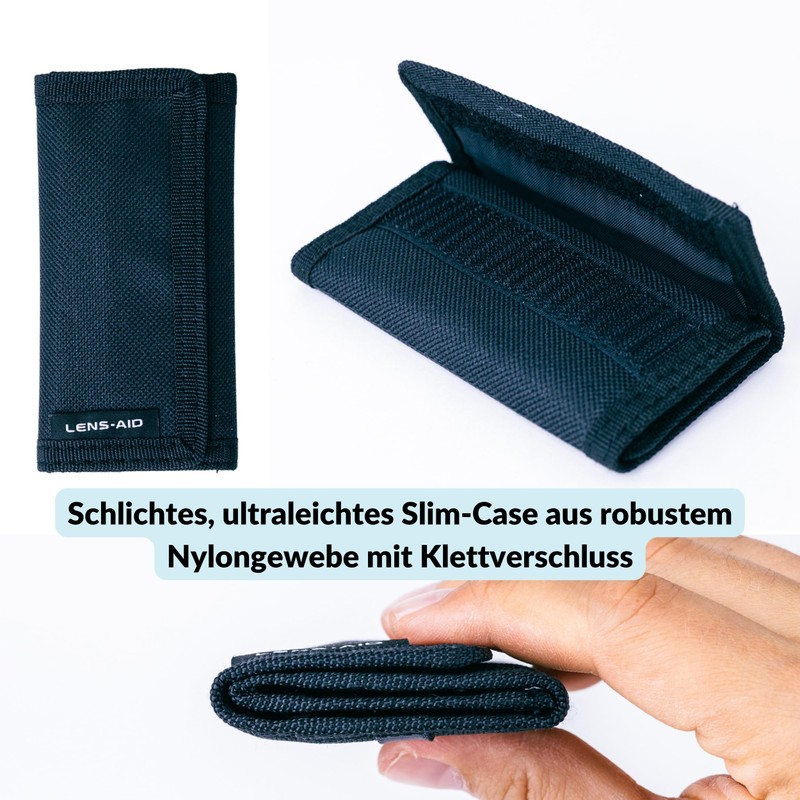 LENS-AID SD Card Bag for Storage: Compact Case for up