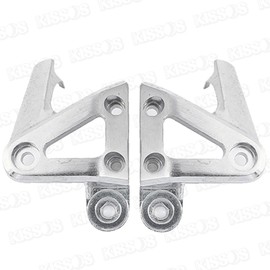 Motorcycle Motorcycle Honda Headlight Turn Signal Stay Bracket Genuine Type CB400 VTEC400 Outside Item Left and Right Set (Silver)
