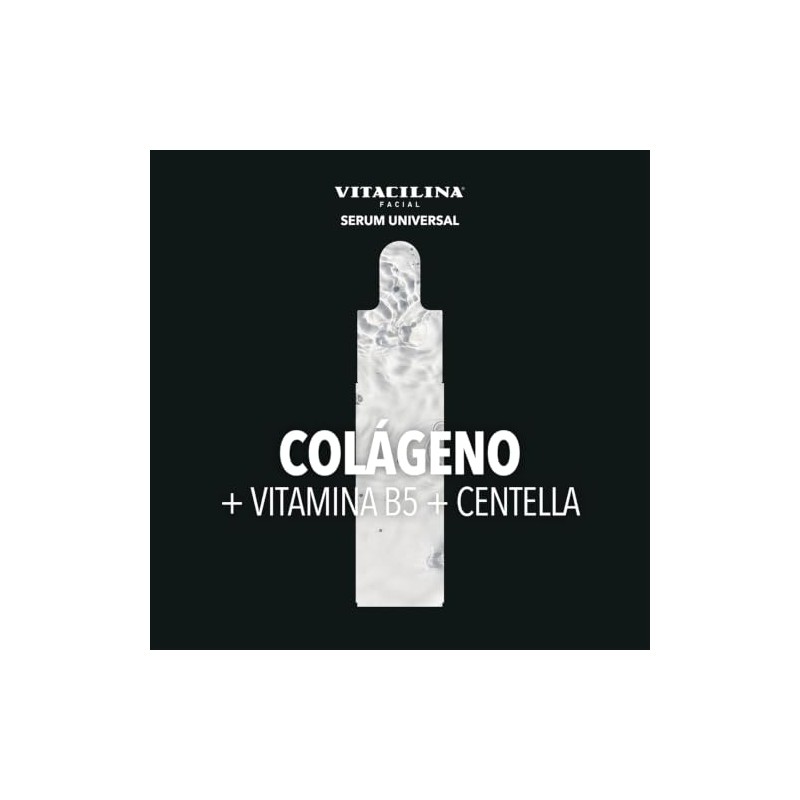 Vitacilina Sérum Facial Colágeno 5ml Hidratación Día y Noche