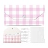 APVDSH Cash Envelope Wallet, Reusable Budget Money Wallet, Cute PU