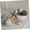 Tofficu 2 Rolls Elegant Hand-Knitting Yarn Fine Quality Woolen Yarns