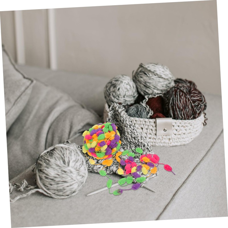 Tofficu 2 Rolls Elegant Hand-Knitting Yarn Fine Quality Woolen Yarns