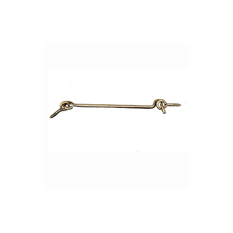 Copper Hook and Eye Latch, Door Window Cabinet Locker Latches,
