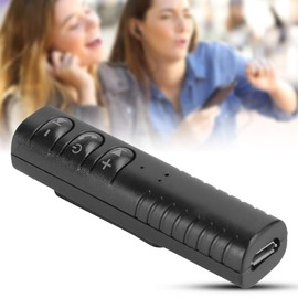 3.5mm AUX Adapter Bluetooth V5.0 Receiver Stereo Adapter Audio Music for Speaker Plug and Play Bluetooth Hands- Radio Adapter MP3 Player 25g/0.9oz