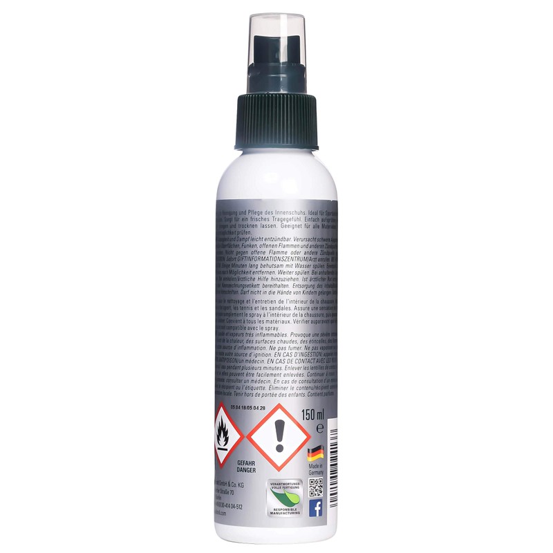 Collonil Inside Fresh & Clean Plege Innenschuhreinigung, Transparent (neutral),Gr. 150