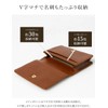 [G Genuine Leather] Natural Milling Leather Card Case, Camel
