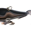 Biker's Leather Wallet Wallet Grey - with Coin Pocket and