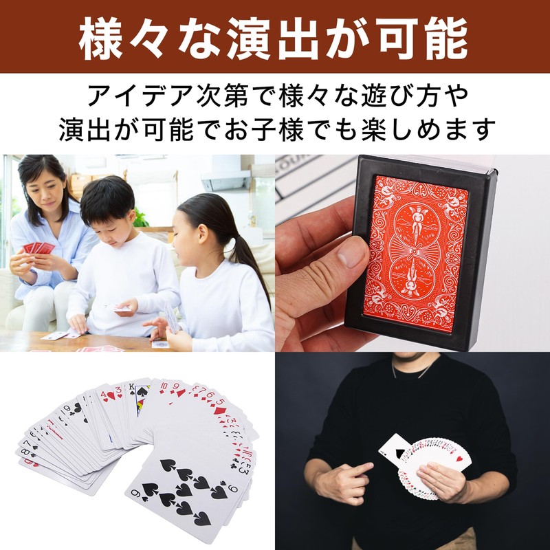 Felimoa Magic Playing Cards Marked Deck, Magic Trick, Card Magic,