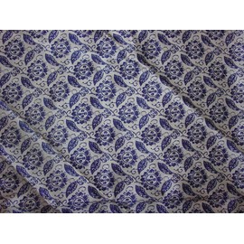 Wyoming Traders Wild Rag Calico Navy Leaf Scarf