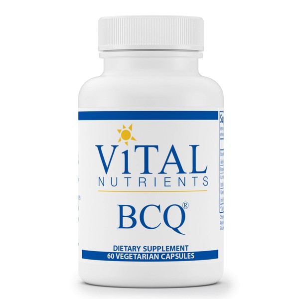Vital Nutrients BCQ | Bromelain, Curcumin and Quercetin | Herbal Support for Joint, Sinus and Digestive Health* | Vegan Supplement | Gluten, Dairy and Soy Free | 60 Capsules