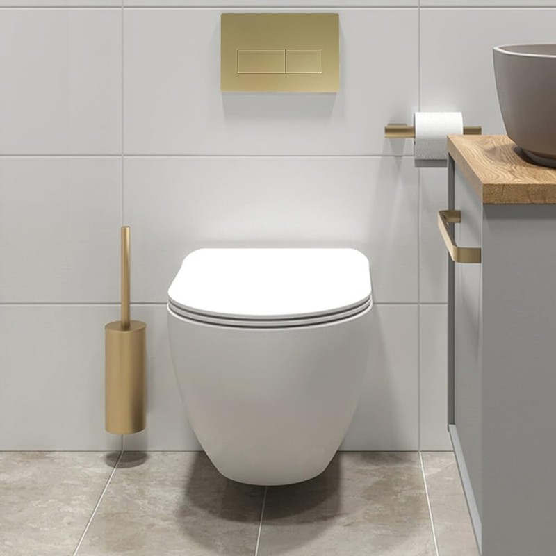 Toilet Flush Plate Kits, Toilet Dual Flush Button Replacement, Compatible