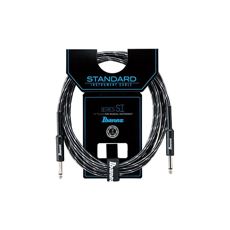 Ibanez SI10-CCT 10 ft 2 Straight Plugs Standard Woven Instrument