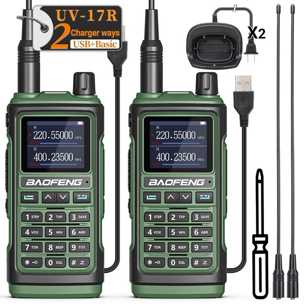 BAOFENG UV-17R Ham Radio Upgrade of baofeng UV-5R Long Range