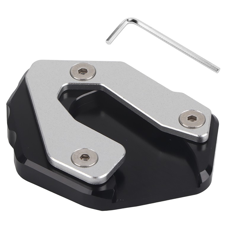Motorcycle Side Stand Extension Pad Enlarge Fit for MT 09