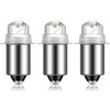 Honoson 3 Pieces Flashlight Bulb 55-Lumen 4.5 Volt LED Krypton