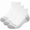 Cushee Socks Thick Ankle Socks, 3 pairs/pack (US, Large White)