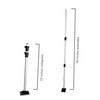 Vico Marine - 55" Double Camlock Support Pole + Rubber
