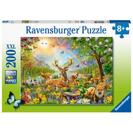 Ravensburger Children's Puzzle - 13352 Graceful Deer Family - 200 Pieces Puzzle for Children from 8 Years