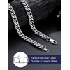 Bandmax 10MM Cuban Link Chain for Men Women Chunky Shining