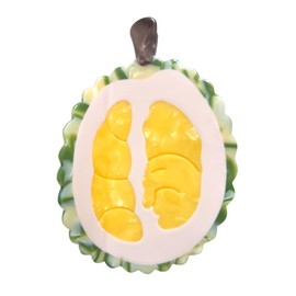 Cute Durian Hair Clip,Acetate Hair Clip,Big Claw Clip for Women,Novelty Hair Claw Clip