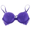 Victoria's Secret Bombshell Add 2 Cups Strappy Front Bra (Purple,