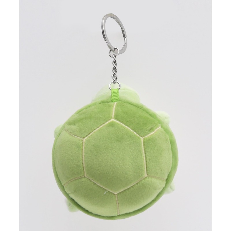 Wigo Women's Faded Turtle Plush Keychain, green