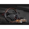 D Cut Steering Wheel Cover - D Shaped Flat Bottom