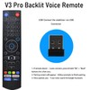 Upgraded V3 Pro Backlit Remote Replacement Voice Remote Compatible with