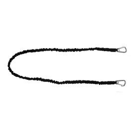 Extreme Max 3006.2894 BoatTector High-Strength Line Snubber & Storage Bungee, Value 2-Pack - 60" with Medium Hooks, Black