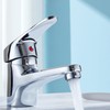 Single Cold Faucet Explosion Proof Corrosion Resistant Soft Watering Bathroom