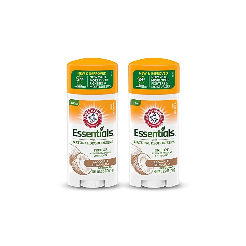 ARM & HAMMER Essentials Deodorant - Made with Natural Deodorizers