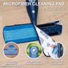 Bona Microfiber Pad 3-Pack includes Dusting, Cleaning, and Deep Cleaning