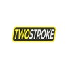 Sticker - "TWOSTROKE" Black/Yellow/White
