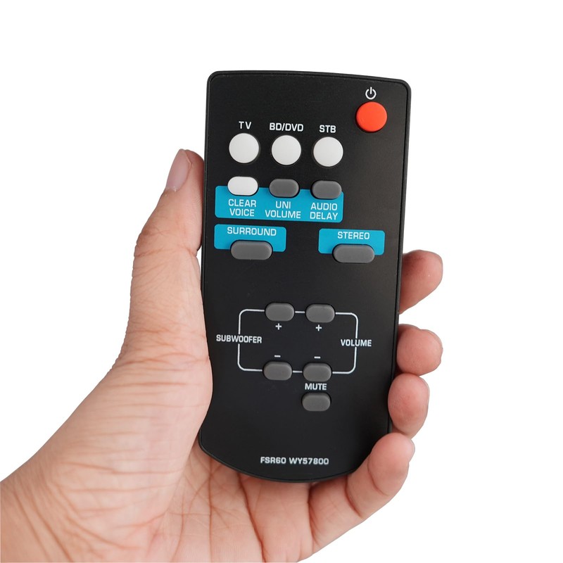 FSR60 WY57800 Replacement Remote Fit for Yamaha Soundbar