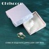Chriscoco 925 Sterling Silver Ring for Women Gold Love Heart