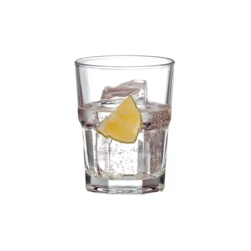 Crisa 15 Vaso Doble Old Fashion Cristal Boston 9.6 Oz