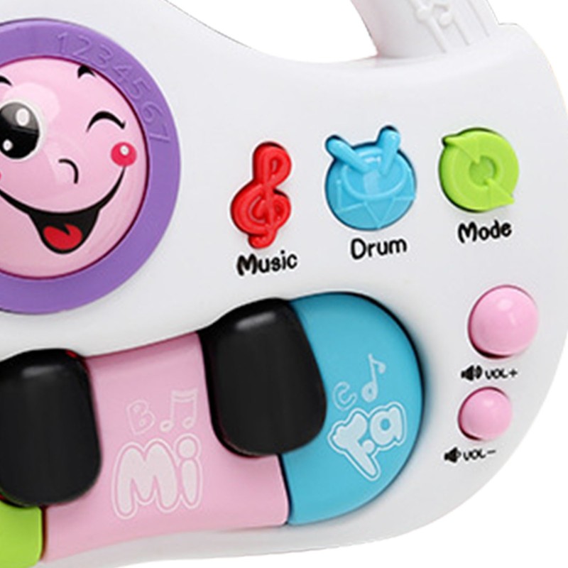 Baby Piano Toy Multifunctional Educational Drum Animal Sound Keyboard Piano