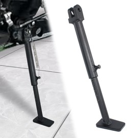 Mantt Adjustable 0''-3'' Kickstand Side Stand Fit for Ninja ZX-6R 2024 2023 2022 Ninja ZX 6R 2021 2020 2019 2018-2013 Motorcycle Steel Side Stand