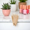 20 pcs Cuticle Pusher Nail Art Cuticle Orange Wood Sticks