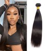 Huarisi Brazilian Straight Human Hair, 1 Bundle, 18 Inch Brazilian
