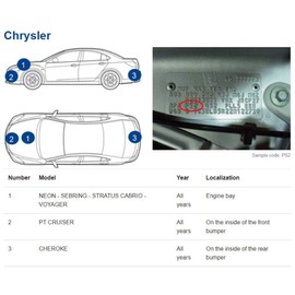 Genuine Colors Paint Pen Billet Silver PSC for Chrysler Silver Cherokee Wrangler Grand Compass Caravan 300 Series Challenger Voyager Durango Charger Avenger Sebringing Patriot Wagon Viper 200 Journey
