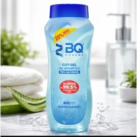 BQ PHARMA Gel antiseptico 215 ml 3 geles